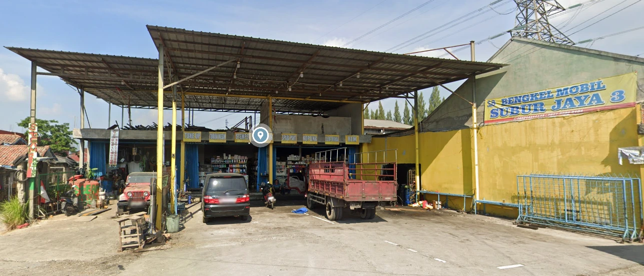 Tampak depan Bengkel Mobil Subur Jaya 3